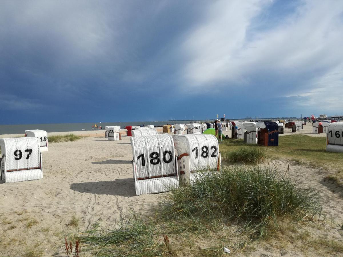 Ferienwohnung Osterdeich Horumersiel Buitenkant foto