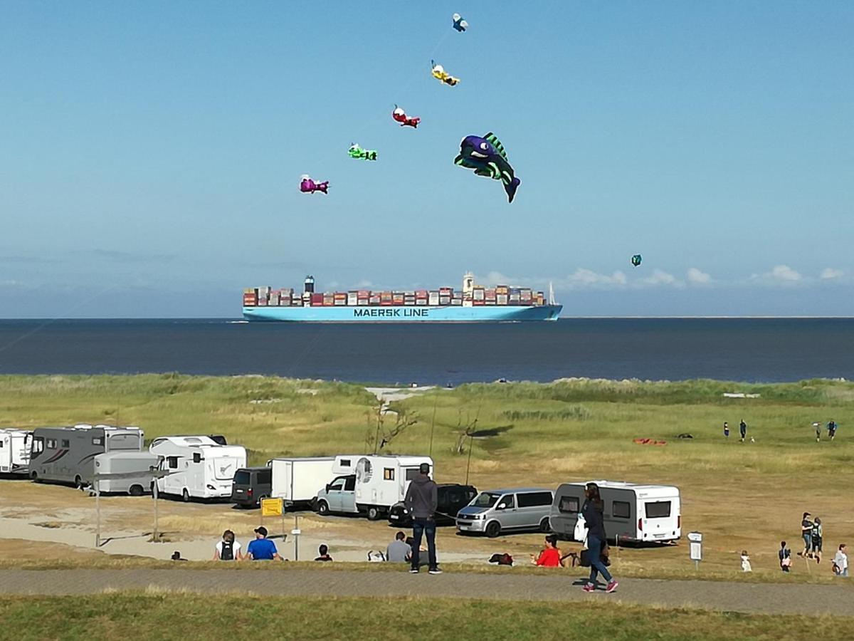 Ferienwohnung Osterdeich Horumersiel Buitenkant foto